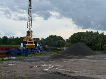 Срыв рафика работ: Эконеруд Групп начала выгрузку Срыв рафика работ: Эконеруд Групп начала выгрузку